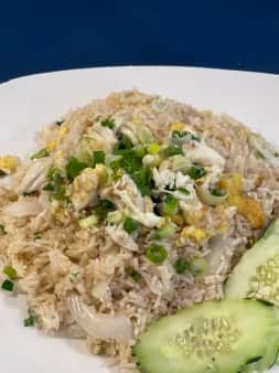 Crab Fried Rice.