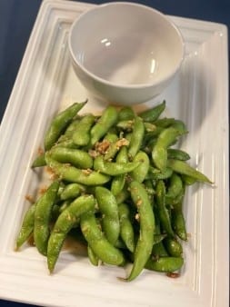 Garlic Edamame.