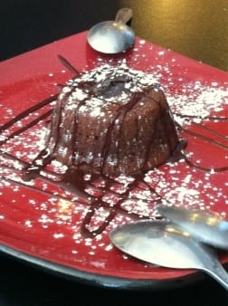 Chocolate Lava Cake.