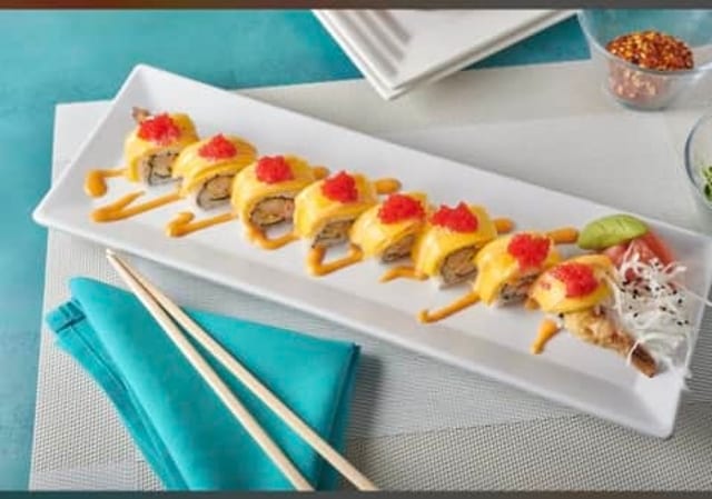 Blue Mango Roll.