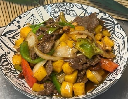 Pumpkin Stir Fry.